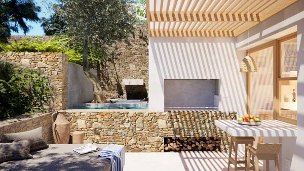 Unique properties in the unspoiled island of Fournoi - Kampi