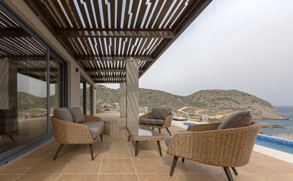 Luxurious villa with panoramic views - Mochlos, Lasithi, Crete