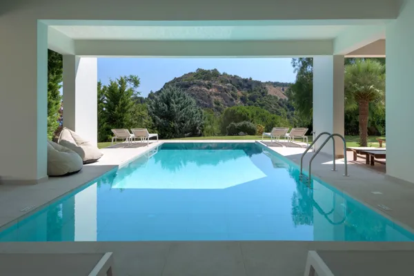Modern villa nestled in green - Ialysos, Rhodes, Dodecanese