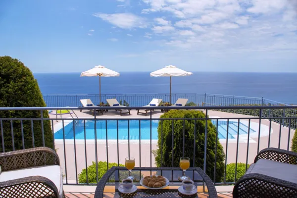 Villas with panoramic sea and mountain views - Platies, Kefalonia, Ionian Islands