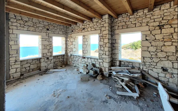 Half-Finished Seafront Flat - Siteia, Lasithi, Crete