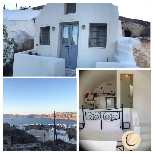 Panoramic views property overlooking Santorini Island - Akrotiri, Santorini, Cyclades Islands