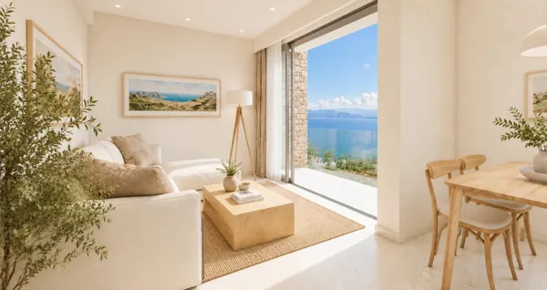 Golden Visa Eligible Luxury Maisonette with Private Garden & Infinity Pool in Messinia - Petaldi, Peloponnese