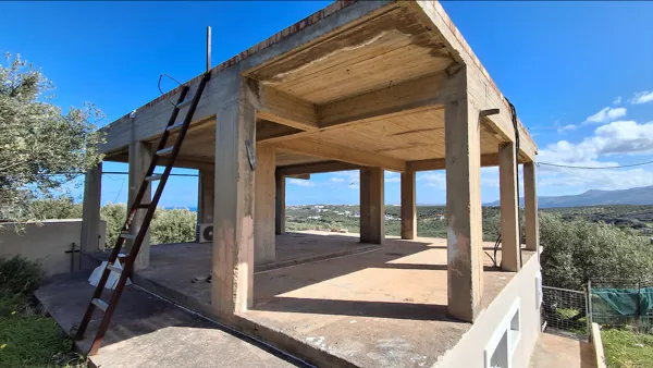 Unfinished Apartment with Land - Siteia, Lasithi, Crete