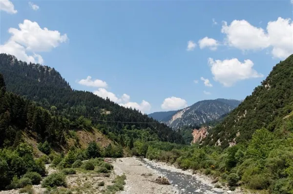 A stunning log chalet type villa in peaceful and verdant location - Domnitsa, Evritania, Central Greece