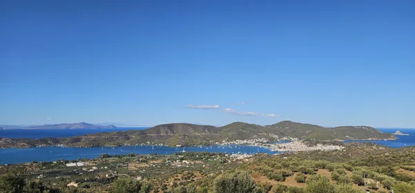 Hilltop paradise estate with amazing panoramic view - Galatas, Trizina, Attica