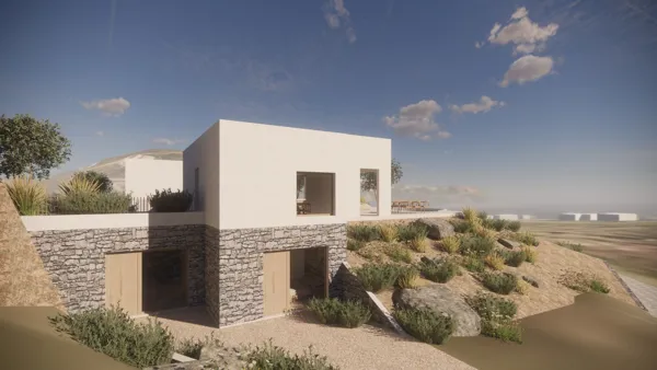 Unfinished villa close to the sea in Kea Island - Vourkari, Kea, Cyclades Islands