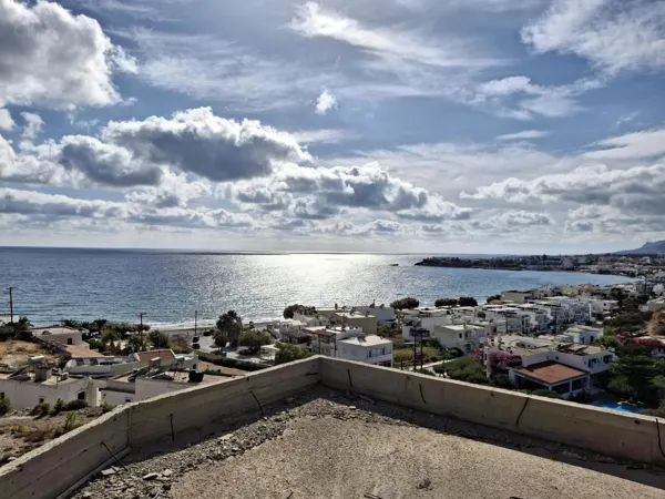 Half-finished Seaview Building - Makrigialos, Lasithi, Crete