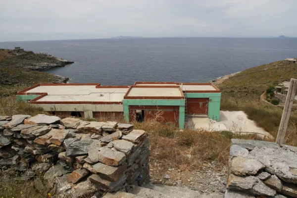 Unfinished stone-built villa in Kea - Koundouros, Kea, Cyclades Islands