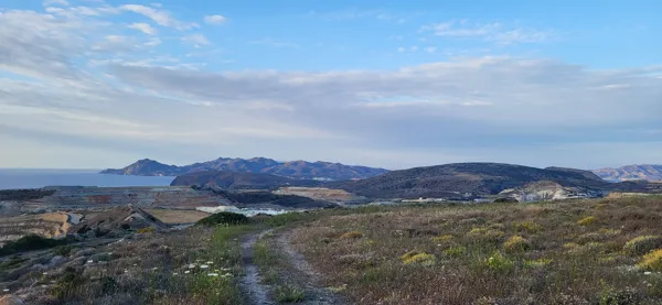 Sea-View Plot with Building Permit for Luxury Villa Project in Milos - Milos, Milos, Cyclades Islands