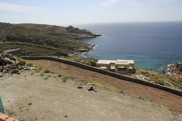 Unfinished stone-built villa in Kea - Koundouros, Kea, Cyclades Islands