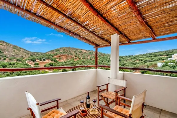 Traditional Villa with Pool & Views - Vrouchas, Lasithi, Crete