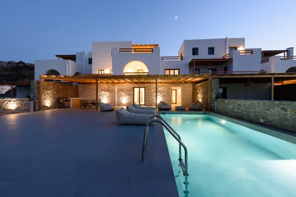 White stone villa in Paros - Isterni, Paros, Cyclades Islands