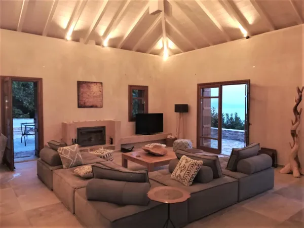 Newly built stone house with beautiful views - Milies , Pelion, Thessaly