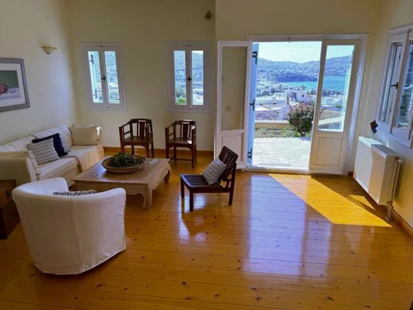 House with panoramic views to Foinikas bay and the sea - Syros, Syros, Cyclades Islands
