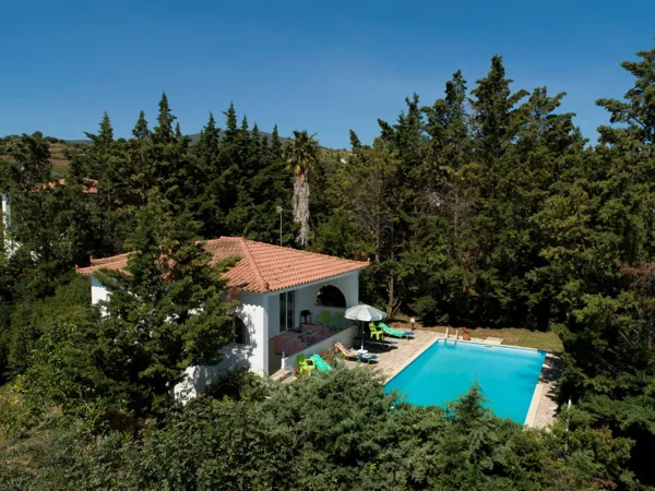 Hillside villas with panoramic sea and mountains views - Petalidi, Messinia, Peloponnese