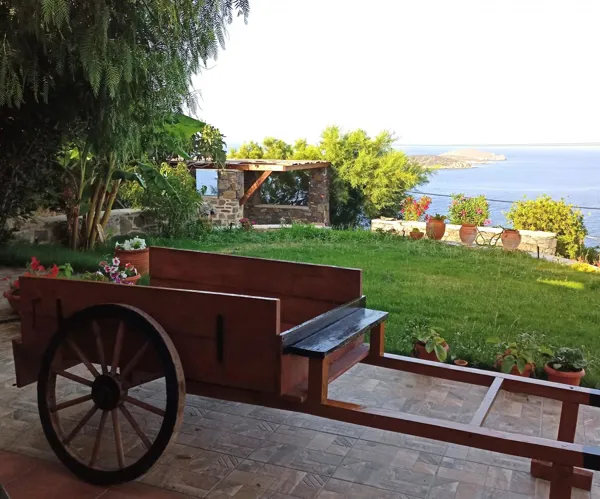 Charming multi-apartment stone estate with panoramic sea views - Syros, Syros, Cyclades Islands