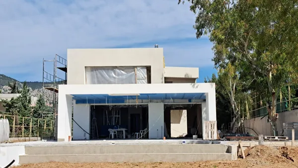 Newly-built beachfront villa    - Ermioni, Argolis, Peloponnese
