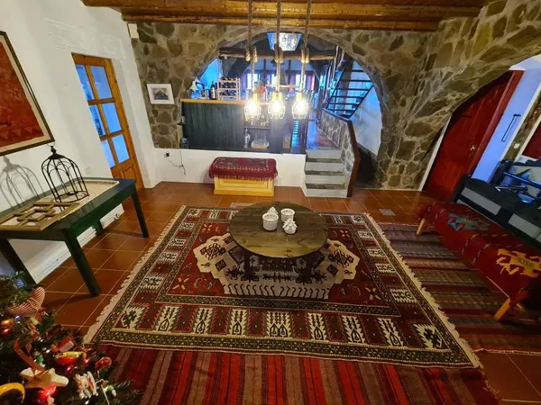Traditional stone house in an Alpine environment - Krikello, Evritania, Central Greece