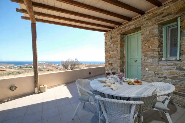 Cycladic architecture house, combined with modern amenities in Tinos - Tinos, Tinos, Cyclades Islands