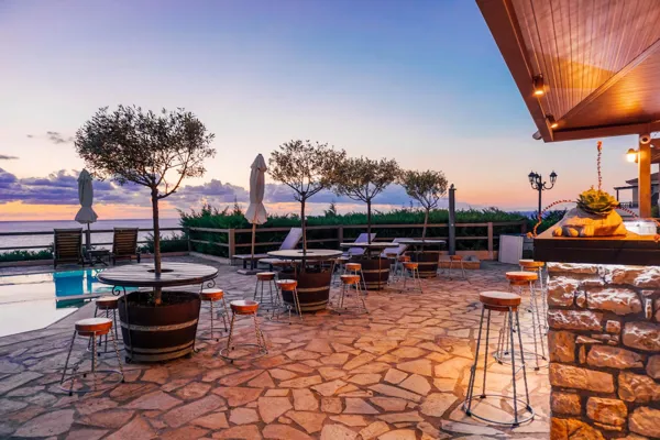 Hotel complex with panoramic sea views - Kalo Nero, Messinia, Peloponnese