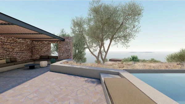 Four projects on buildable land plots with 180° sea views  - Agia Galini, Rethymno, Crete