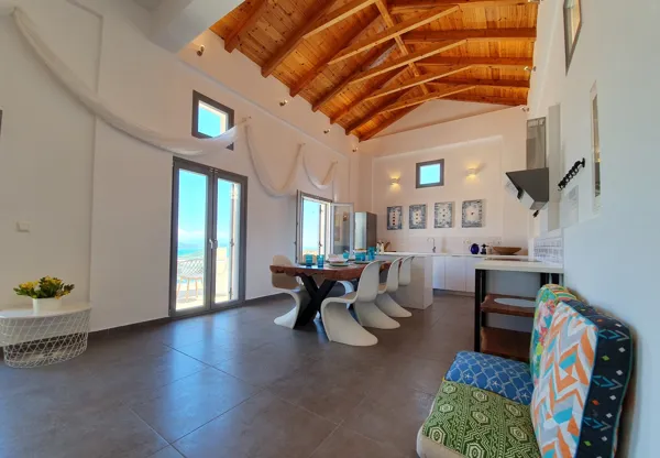 Hill nested villa offering an amazing sea views in Syvota - Lefkada, Lefkada, Ionian Islands