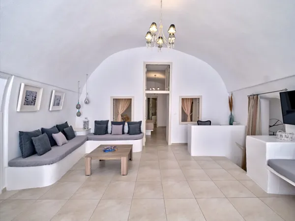 Caldera property with dramatic sea & volcano views - Firostefani, Santorini, Cyclades Islands