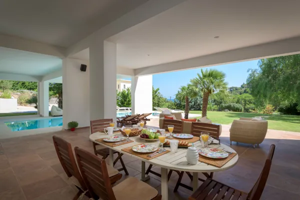 Modern villa nestled in green - Ialysos, Rhodes, Dodecanese