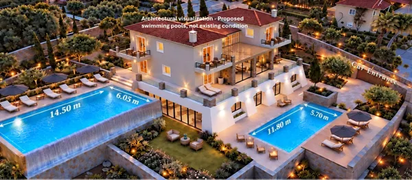 Magnificent villa with breathtaking views over Mirabello Bay - Agios Nikolaos, Lasithi, Crete