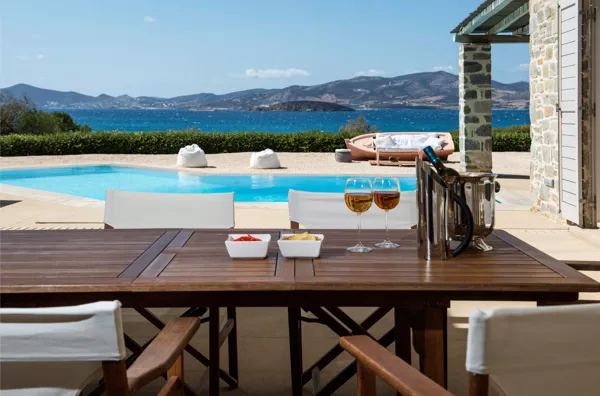 Stunning seafront villa in Paros Island - Aliki, Paros, Cyclades Islands