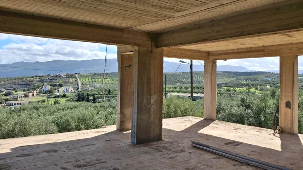 Unfinished Apartment with Land - Siteia, Lasithi, Crete