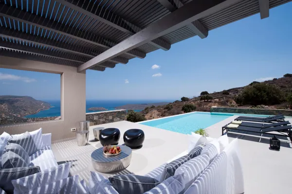 Suburb luxurious villa with panoramic views - Plaka, Lasithi, Crete