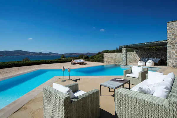 Stunning seafront villa in Paros Island - Aliki, Paros, Cyclades Islands