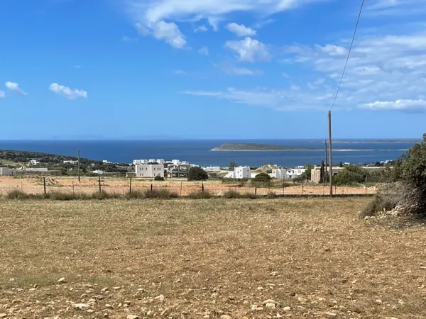 Land plot with panoramic sea views - Agkeria, Paros, Cyclades Islands