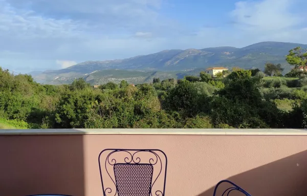 House with panoramic mountain and sea views - Lakithra, Kefalonia, Ionian Islands