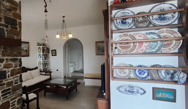 Charming multi-apartment stone estate with panoramic sea views - Syros, Syros, Cyclades Islands