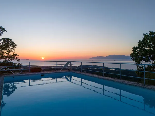 Traditional Corfiot house with the most amazing sea and sunset views  - Loutses, Corfu, Ionian Islands