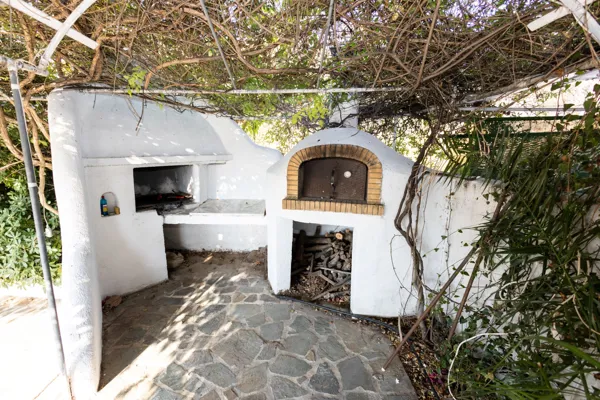 Traditional white wash house with panoramic view - Portocheli, Argolis, Peloponnese