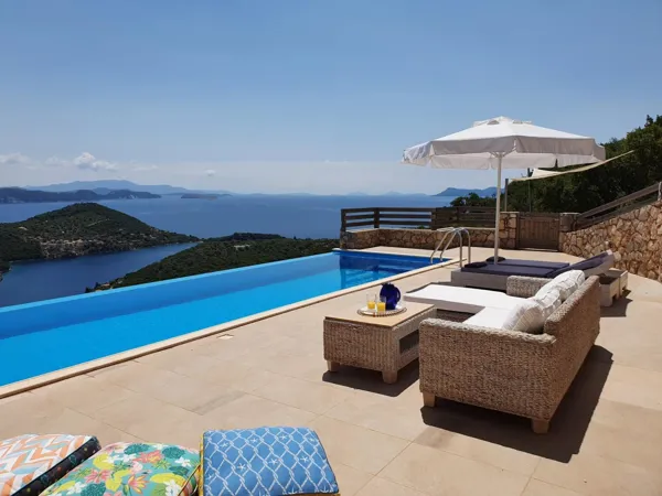 Hill nested villa offering an amazing sea views in Syvota - Lefkada, Lefkada, Ionian Islands
