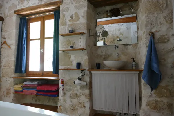 Stone House with Courtyard & Veranda - Agios Myron, Heraklion, Crete