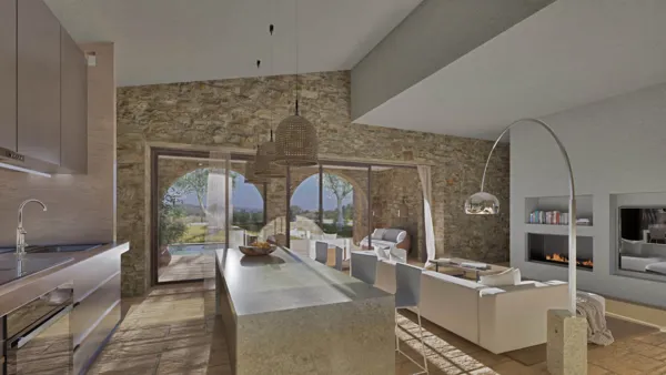 Modern eco-friendly, sea view holiday house  - Thermisia, Argolis, Peloponnese