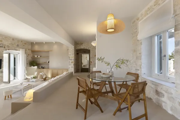 Beachfront Villa in Santa Maria  - Santa Maria, Paros, Cyclades Islands