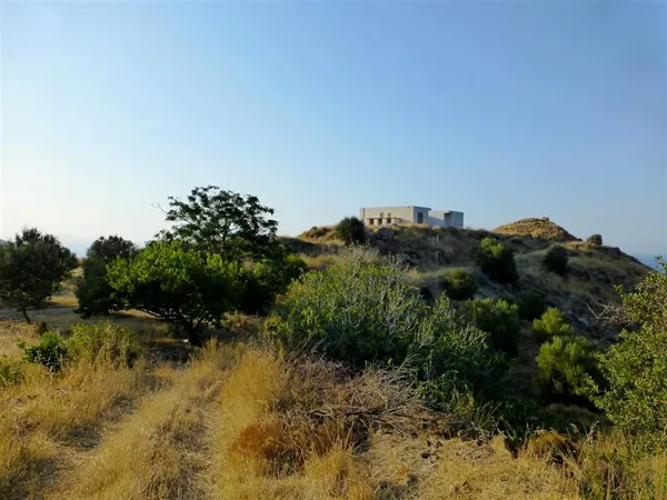 Land with large sea frontage and unfinished villa - Exo Mouliana, Lasithi, Crete