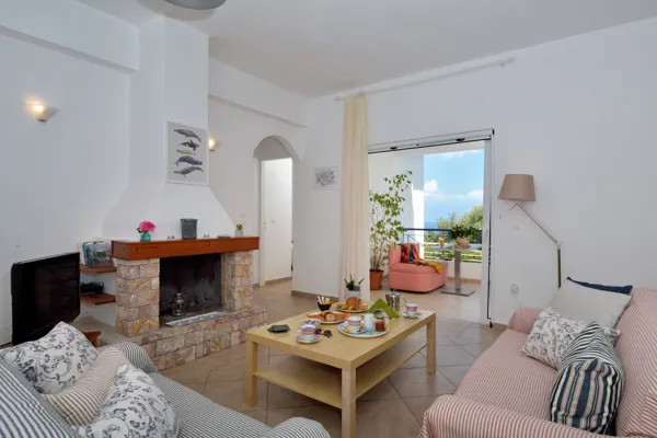 Hillside villas with panoramic sea and mountains views - Petalidi, Messinia, Peloponnese