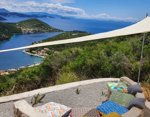 Hill nested villa offering an amazing sea views in Syvota - Lefkada, Lefkada, Ionian Islands