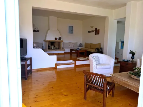 House with panoramic views to Foinikas bay and the sea - Syros, Syros, Cyclades Islands