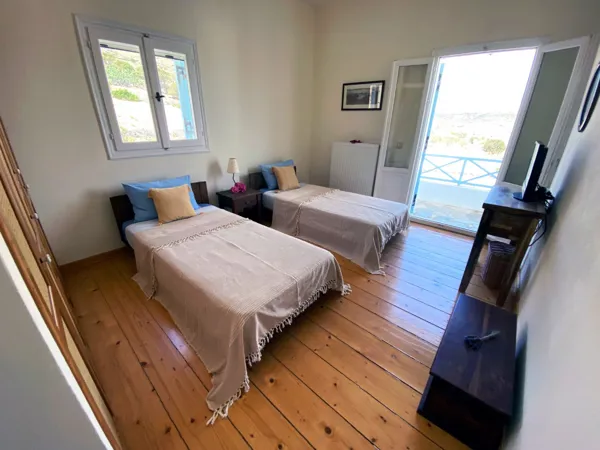 House with panoramic views to Foinikas bay and the sea - Syros, Syros, Cyclades Islands