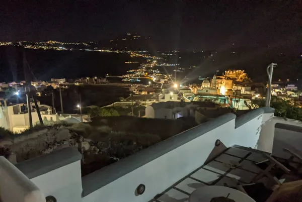 Panoramic views property overlooking Santorini Island - Akrotiri, Santorini, Cyclades Islands