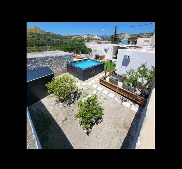 Stone House with Guest Studio - Moires, Heraklion, Crete